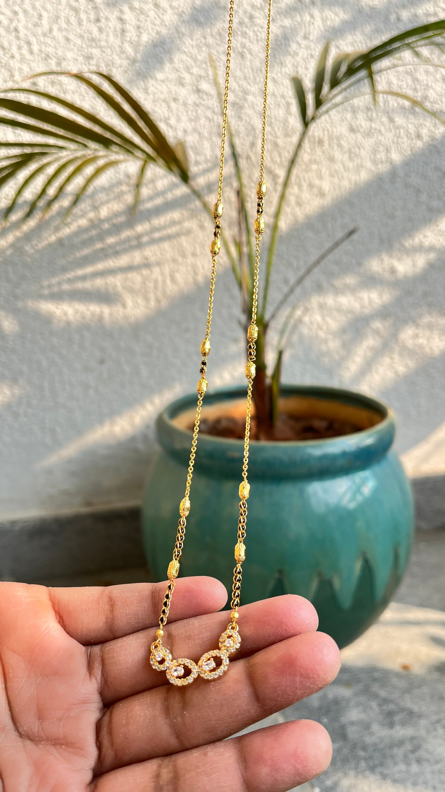 Priya Short Mangalsutra for daily wear