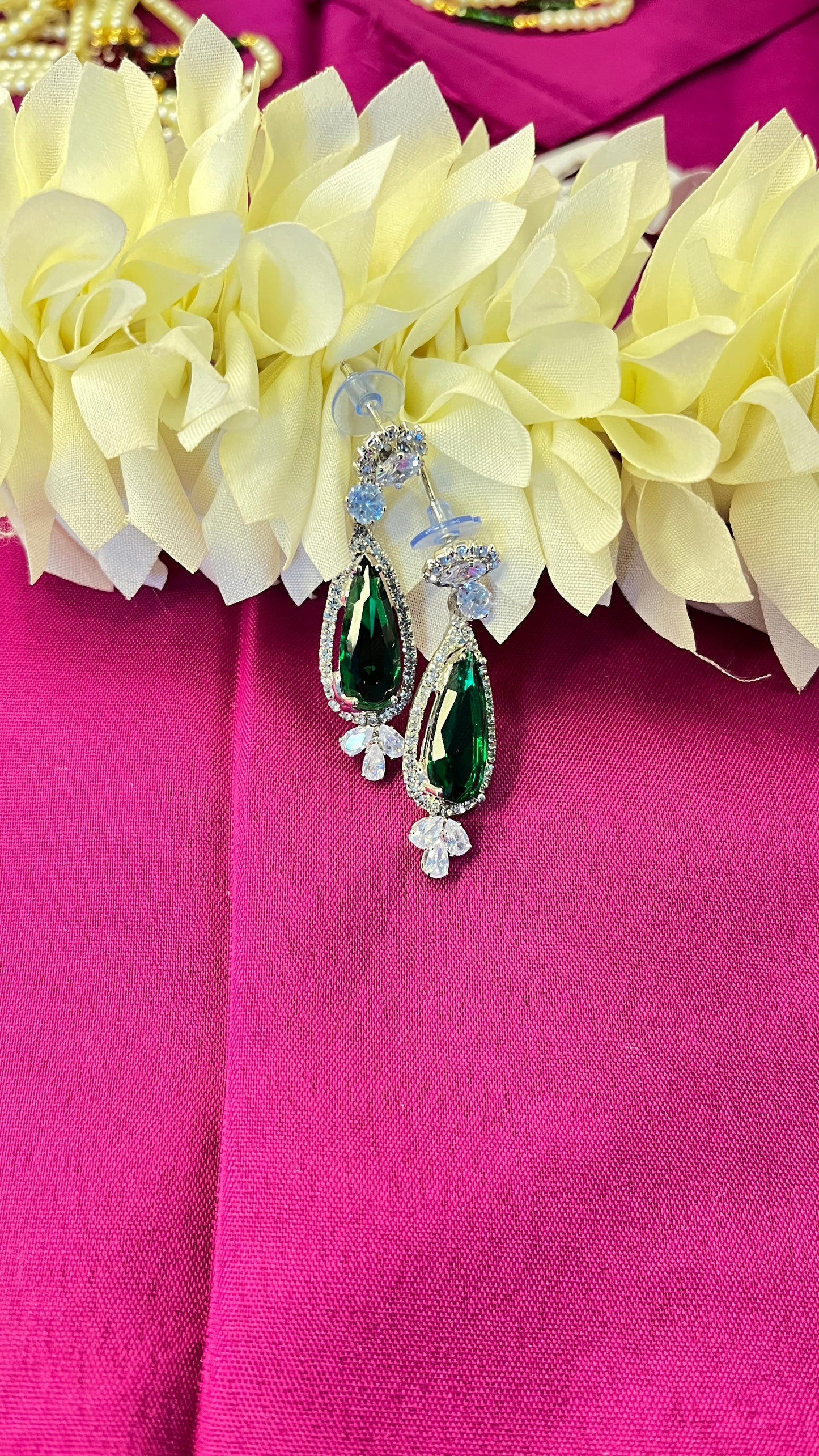 Classic Green Earring