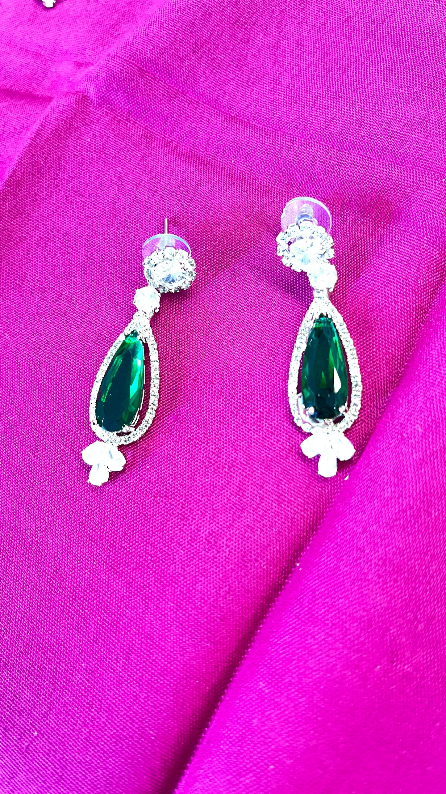 Classic Green Earring